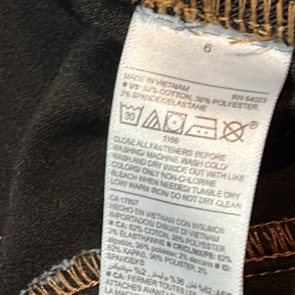 Womens Rockstar Super Skinny Jeggings (6) - Picture 5 of 6